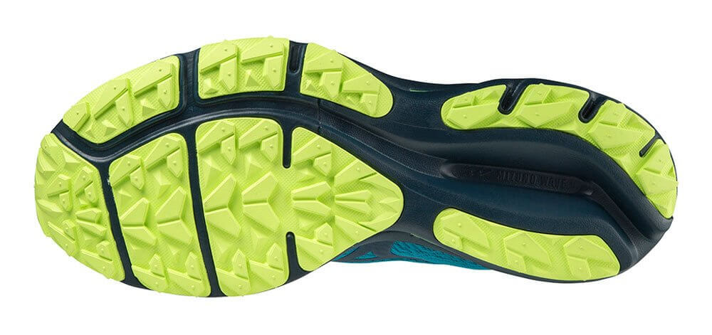 Мужские кроссовки для бега Mizuno Wave Rider TT синие - 2