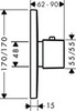 Axor Urquiola 11731000 Термостат Highflow