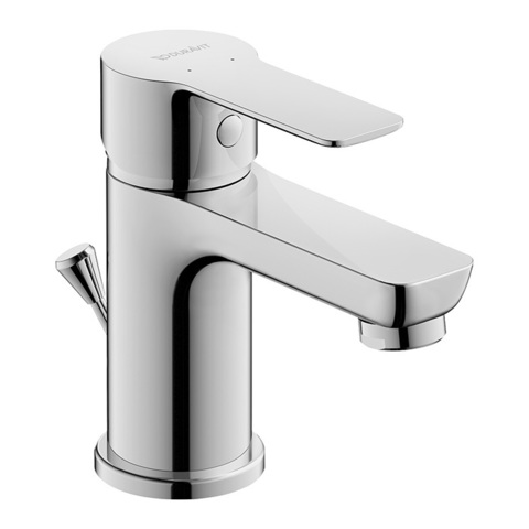 Duravit A.1 A11010001010 Смеситель для раковины на 1 отв. с донным клапаном, цвет: хром