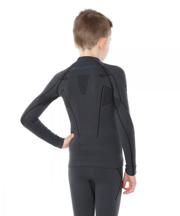 Brubeck Thermo Nilit Heat детский комплект термобелья для мальчиков графит - 7