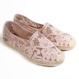 Эспадрильи. Цвет фуксия/бежевый/черный VALENTINO