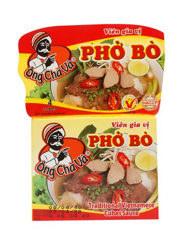 Бульон для ФоБо (кубики) Ong Cha Va, 75 г Вьетнам