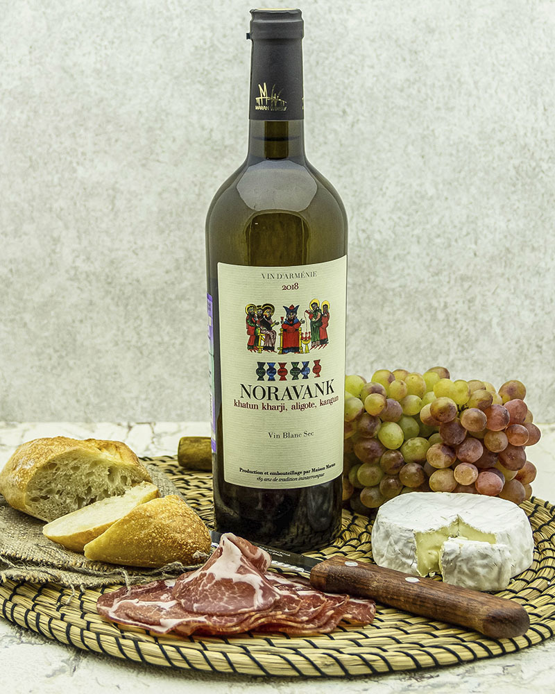 Вино Maran Winery Нораванк Белое сухое 2018 г.у. 12.5% 0,75 л, Армения