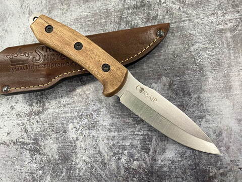 Туристический  нож Corsair AUS-8 StoneWash Орех, Kizlyar Supreme