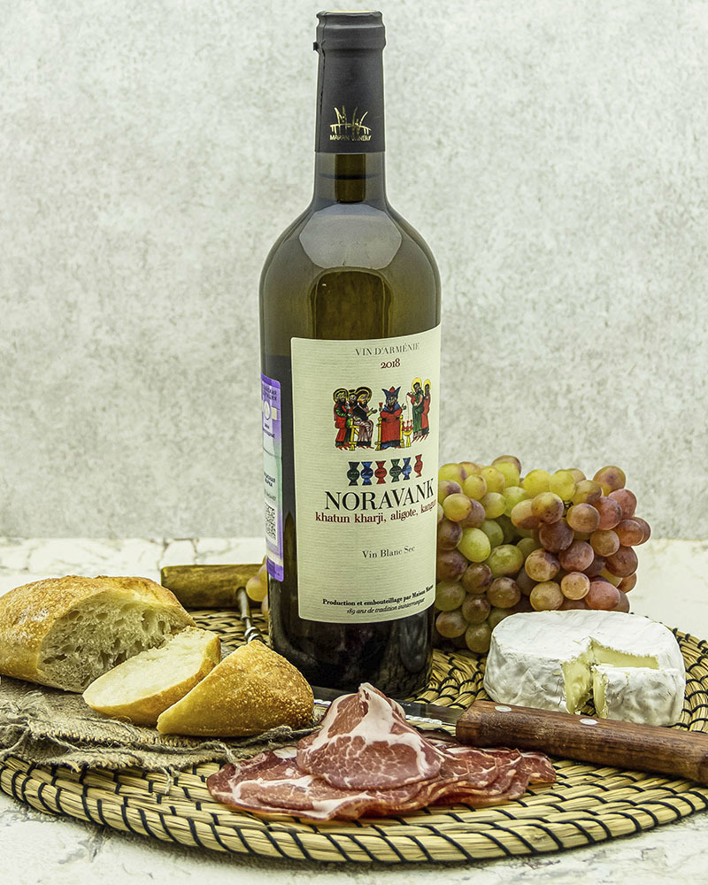 Вино Maran Winery Нораванк Белое сухое 2018 г.у. 12.5% 0,75 л, Армения