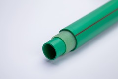 Труба RIIFO Alba PP-R/PP-R-GF/PP-R PN 20 SDR 7,4/S 3,2 160x21,9 отрезок 4 м зеленая