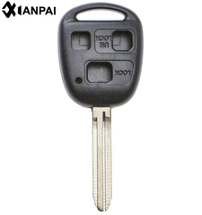 Корпус ключа 12195 TOYOTA: TOYO-15.P TOY43 TY37R, 3 кнопки