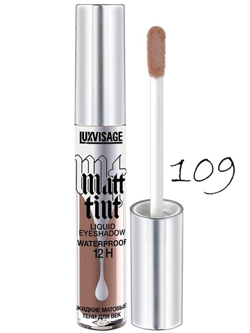 Matt tint waterproof Тени жидкие матовые тон 109 Lux Visage