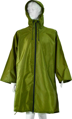 Картинка дождевик Btrace Rain Zipper хаки - 1