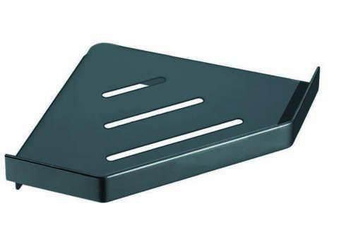 Boheme New Venturo Q 10318-SGM Угловая полка, цвет: графит глянец
