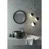 Art&Max AM-NAP-600-DS-F Зеркало с подсветкой, цвет: чёрный