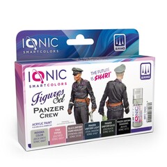 Набор красок WWII Panzer Crew Black Uniform - IONIC Smart Colors, 6 × 20 мл