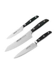 Набор из 3 кухонный ножей с ножницами ARCOS Manhattan арт. 840600