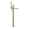 Gessi Ingranaggio 63528#727 Напольный смеситель для ванны (внешняя часть), Brushed Brass PVD