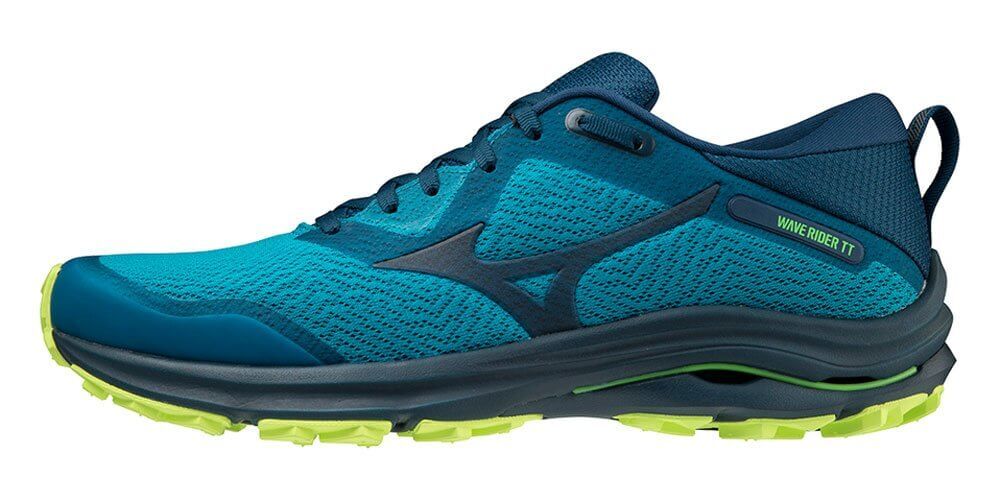 Мужские кроссовки для бега Mizuno Wave Rider TT синие - 5