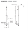 Remer Elegance EQ32ASSDCFP Душевая система термостатическая, цвет: черный хром брашированный