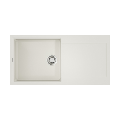 Omoikiri Sakaime 100-WH 4993887 Кухонная мойка Tetogranit/белый