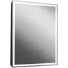 Art&Max AM-TEC-600-800-1D-DS-F-NERO Зеркало-шкаф с подсветкой