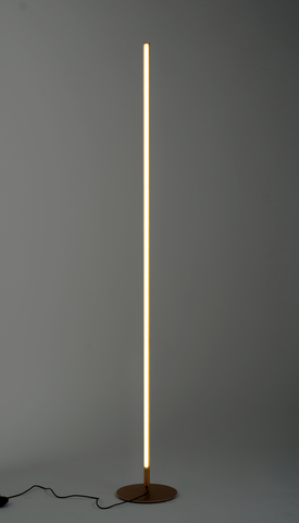 Торшер Minimal Line золото