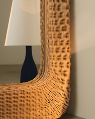 Зеркало из ротанга Zilna 58 x 120 см