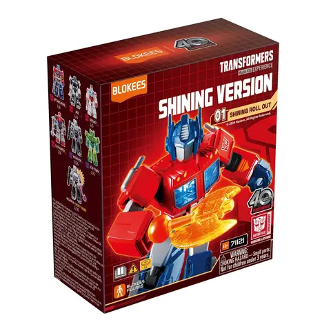 Случайная фигурка Blokees Transformers: Shining Roll Out