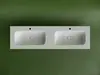 Ceramica Nova Grace CN7023 Раковина мебельная прямоугольная с двумя чашами и отв. под смеситель, 161x45.7