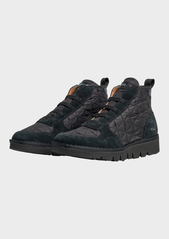 Ботинки PANCHIC Ankle Boot Quilted Nylon Suede Faux Fur