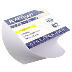 
          Блок бумажный для записей Alingar "Премиум", 9*9*4,5 см, белый, проклееный, витой
