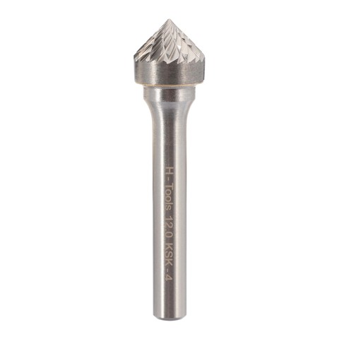 Бор-фреза твердосплавная K(KSK) 90° 12,0x8x53x6мм HM H-Tools 116230HT