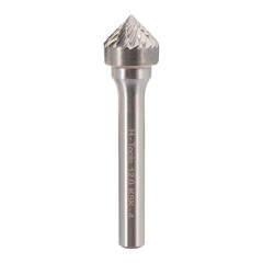 Бор-фреза твердосплавная K(KSK) 90° 12,0x8x53x6мм HM H-Tools 116230HT