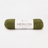 Пряжа Orion Merilon 9543 зеленый чай