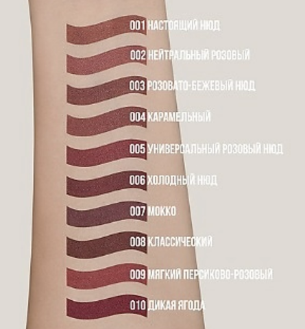Карандаш для губ гелевый тон010 дикая ягода SUPER STAY I'm TREND — фото 4