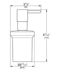 Дозатор жидкого мыла GROHE Essentials, суперсталь (40394DC1)