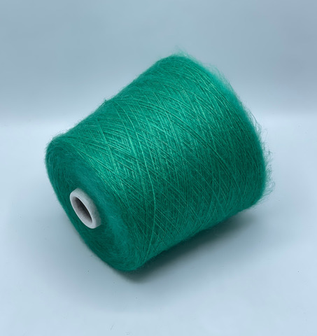 Luxury Producttion by Ri.Go, Silkid, 850м. 70% Мохер, 30% Шелк, Зеленый(533/421), 39571