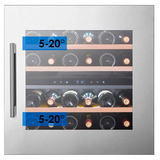 Шкаф винный Temptech Oslo OZ60DX-24