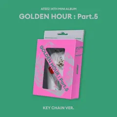 Альбом ATEEZ - GOLDEN HOUR : Part.5 [KEY CHAIN Ver.]