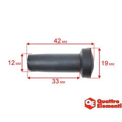 Втулка QUATTRO ELEMENTI Sewage 500F Ci-Cut крышки конденсатора - 909-082-007 (909-075-007)