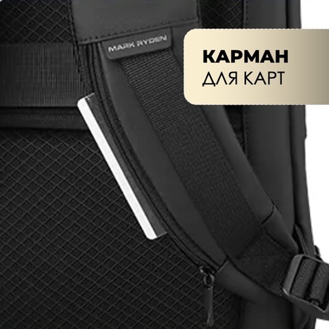Картинка рюкзак городской Skully MR9111X black - 4
