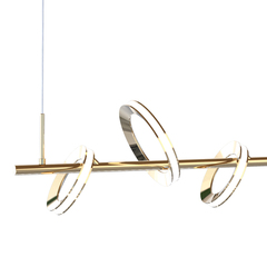 Люстра P0675-5D s-gold