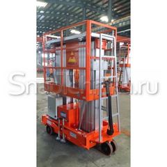Подъемник мачтовый телескопический двухместный GTWY 10.2000 AC/DC