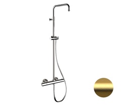 Remer Elegance EQ32ASSDBG Душевая система термостатическая, цвет: золото фото