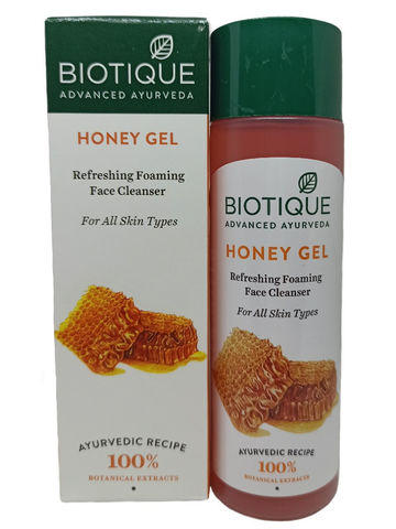 BIOTIQUE Гель-Пенка Для Умывания Мед, 120 мл