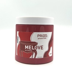 Акриловая меловая матовая краска MELOVE, №28 Дерзкий рубин, ProArt