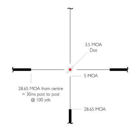 ОПТИЧЕСКИЙ ПРИЦЕЛ HAWKE FRONTIER 30 IR 1-6X24(L4A)