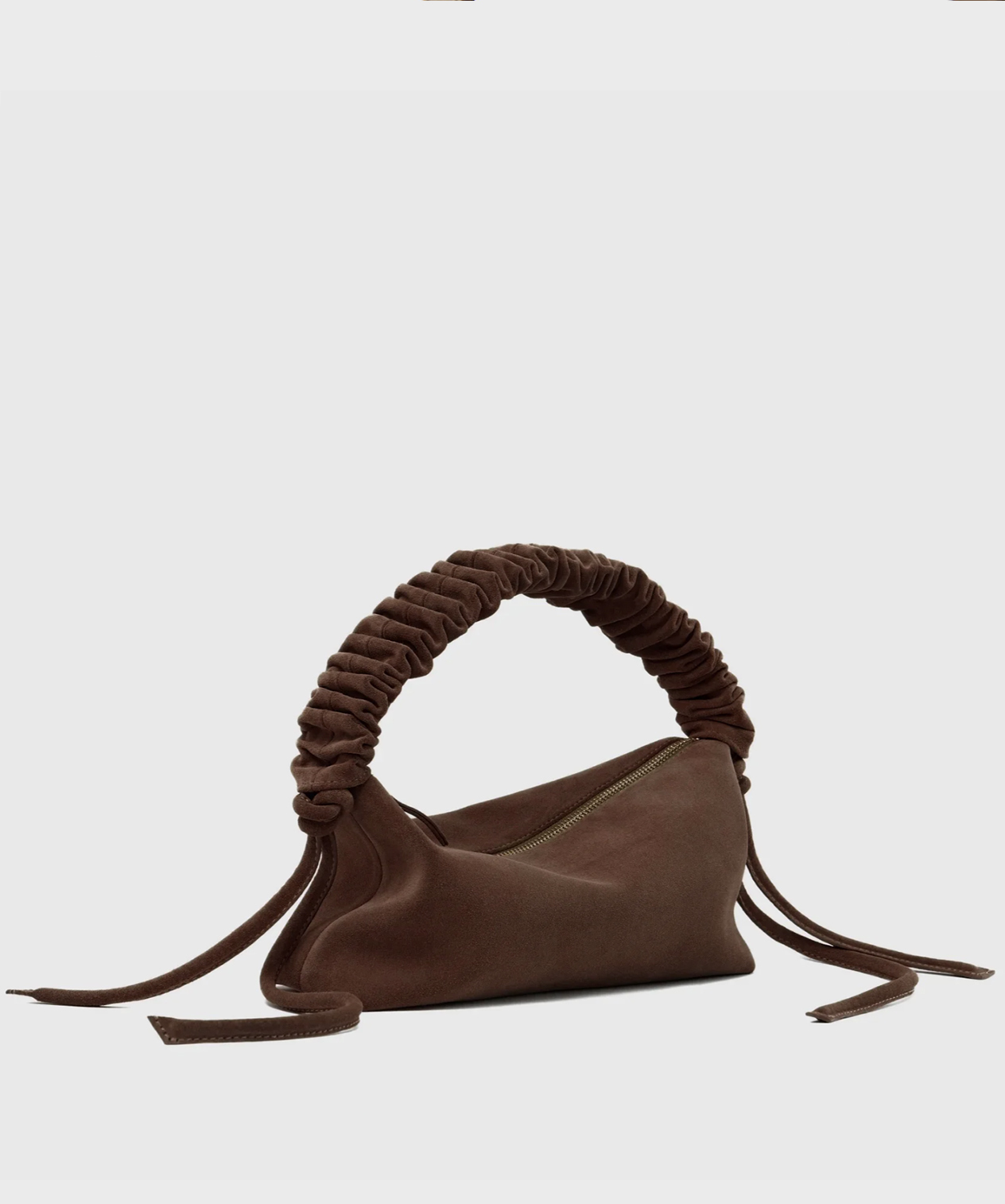 Сумка Banana Mini Suede Chocolate
