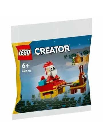 Конструктор Creator 30670 Катание на санях Санты