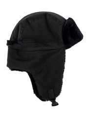 Зимняя шапка ушанка для охоты Remington Disguise Black на remingtonn.ru