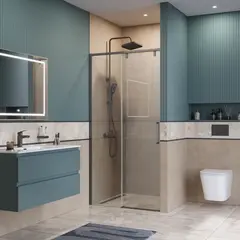 BelBagno SOFT_CLOSE-1-BF-1-100-C-GM Душевая дверь фото