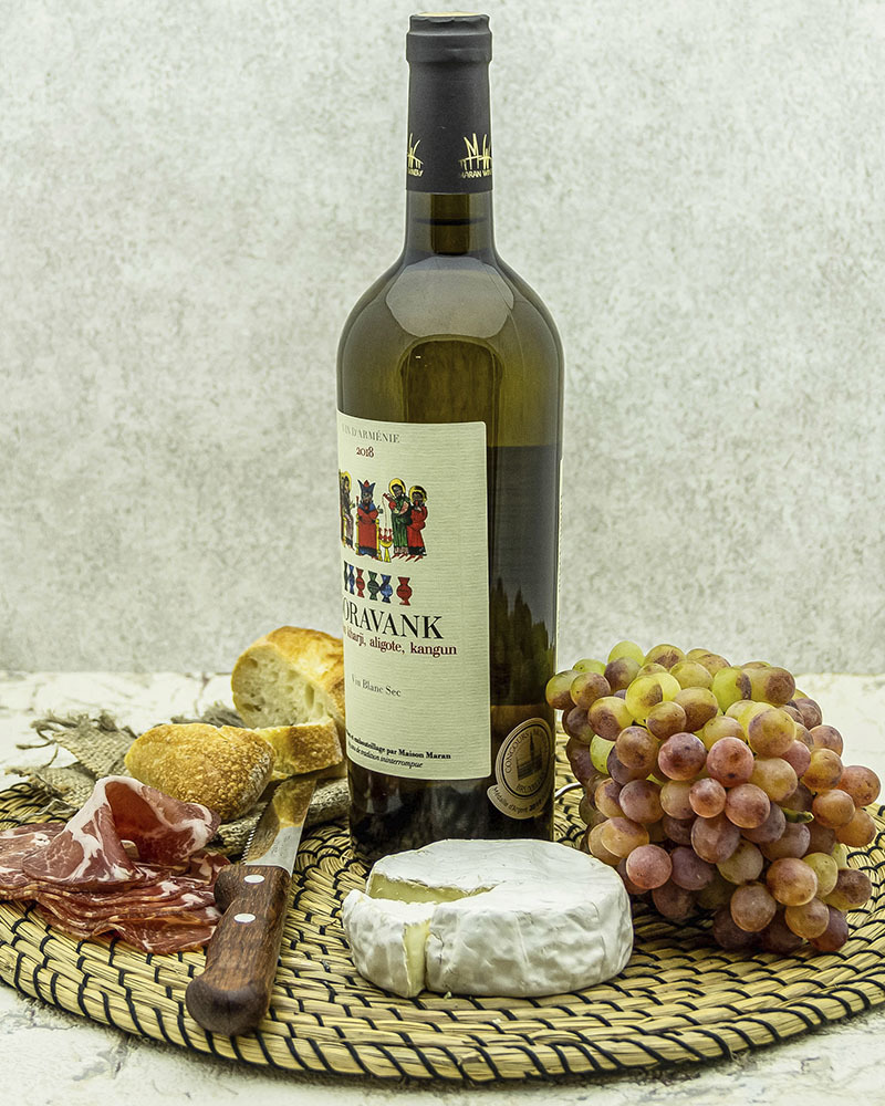 Вино Maran Winery Нораванк Белое сухое 2018 г.у. 12.5% 0,75 л, Армения