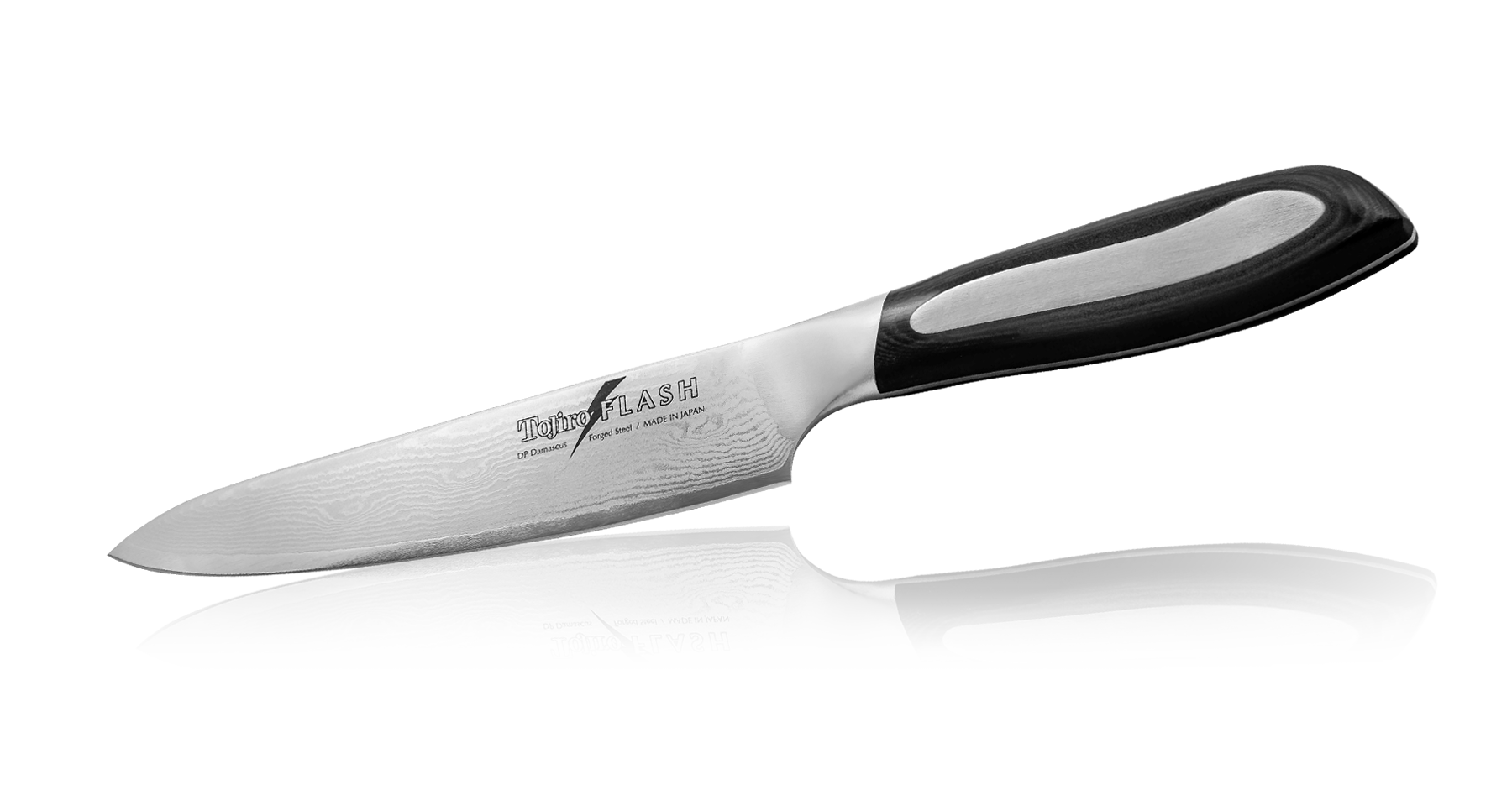 Нож Универсальный Tojiro Flash, FF-UT150, сталь VG-10, чёрный